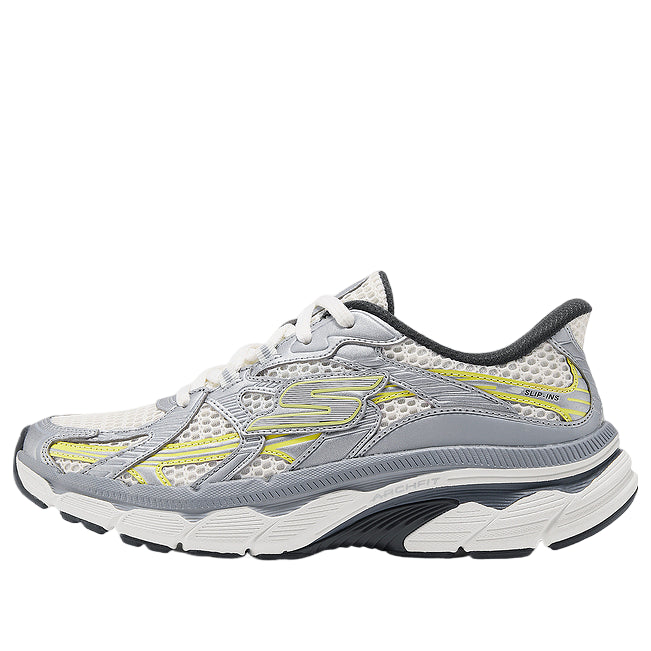 (WMNS) Skechers Go Run Arch Fit 2.0 'White Grey' 129223-WGY
