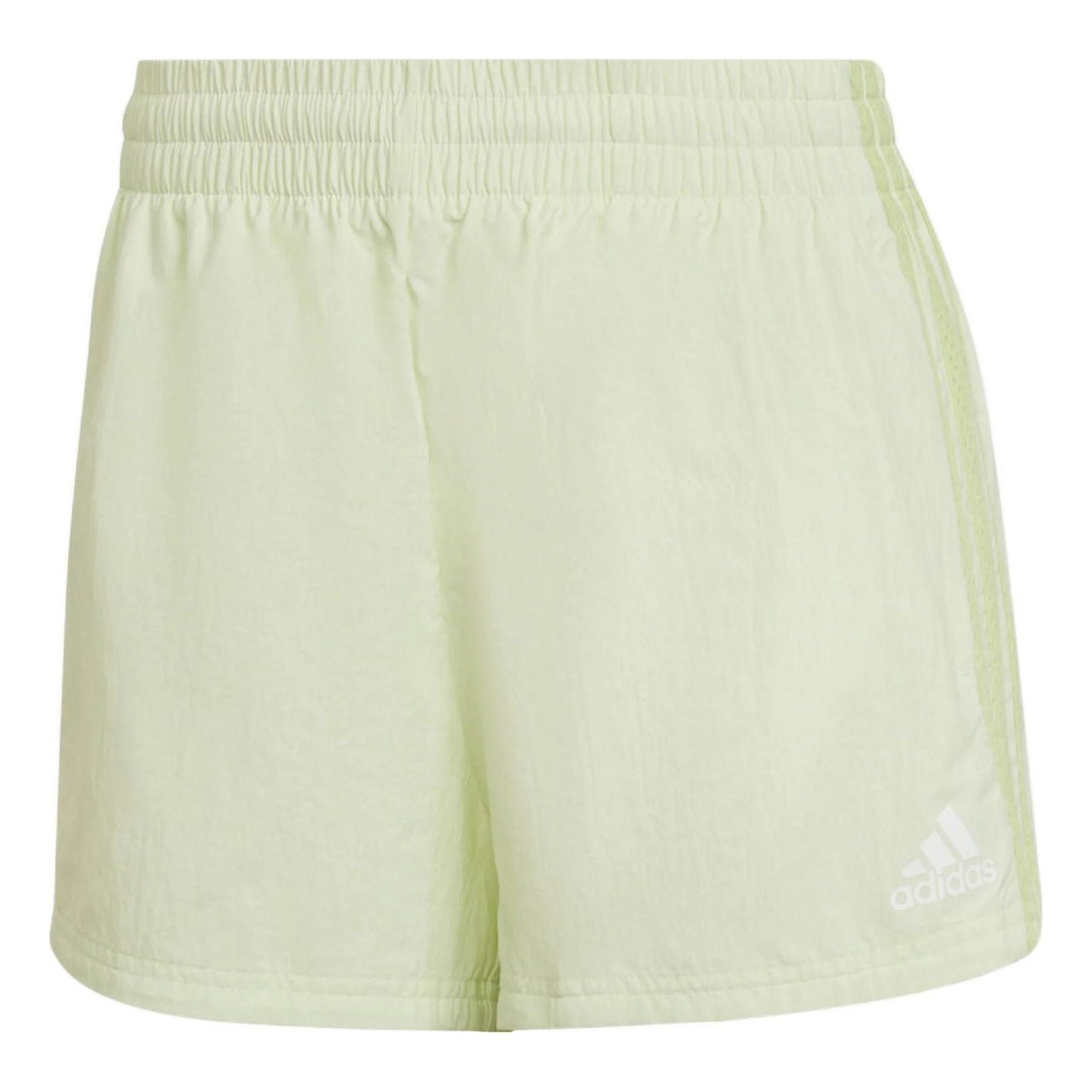 (WMNS) adidas Essentials 3-Stripes Woven Shorts Asia Sizing 'Green' HE9346