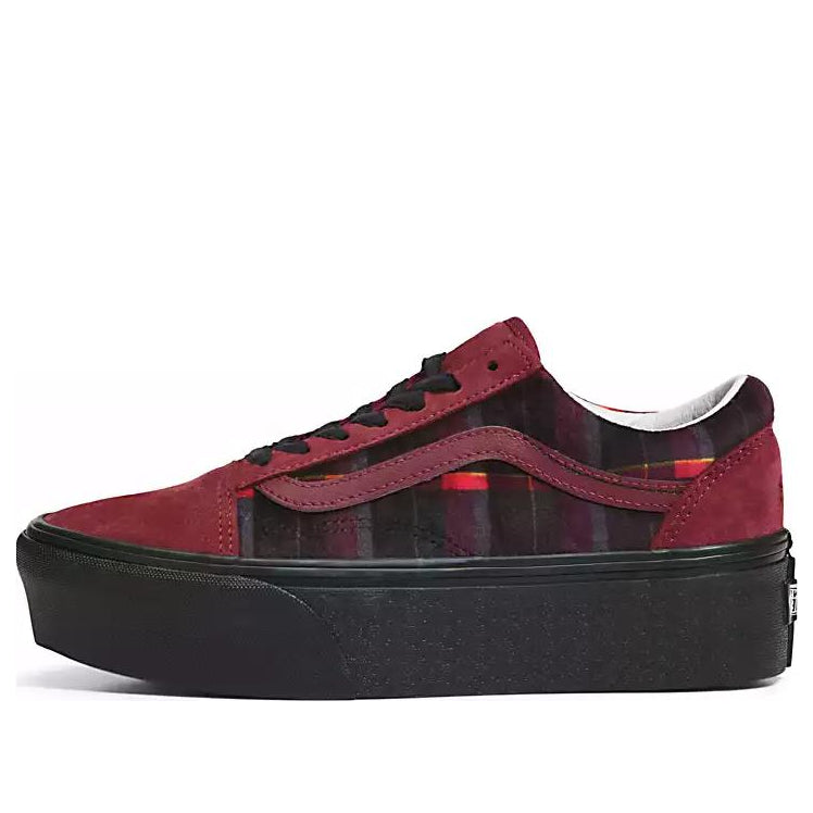 Vans Old Skool Stackform 'Red Black' VN0A7Q5M02Y