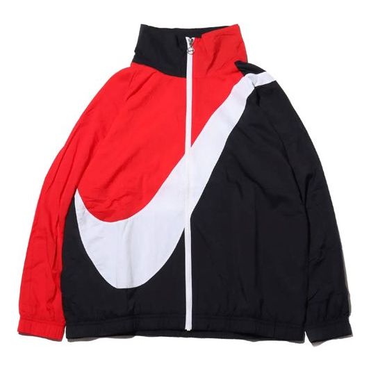 (WMNS) Nike Sportswear Swoosh Woven Sports Jacket Red BV3686-010