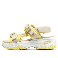 (WMNS) Skechers D'lites 4.0 'Natural Yellow' 119385-NTYL