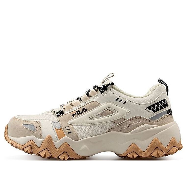(WMNS) FILA FUSION Fellow Sneakers 'White Beige' T12W041102FWO