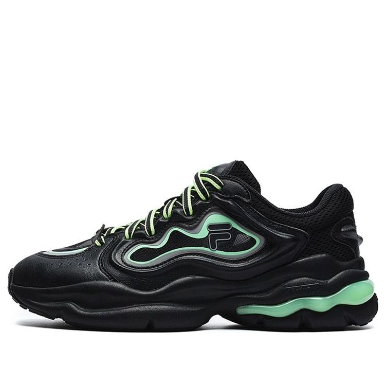 FILA FUSION Palette Sneakers 'Black Green' T12M231119FBG