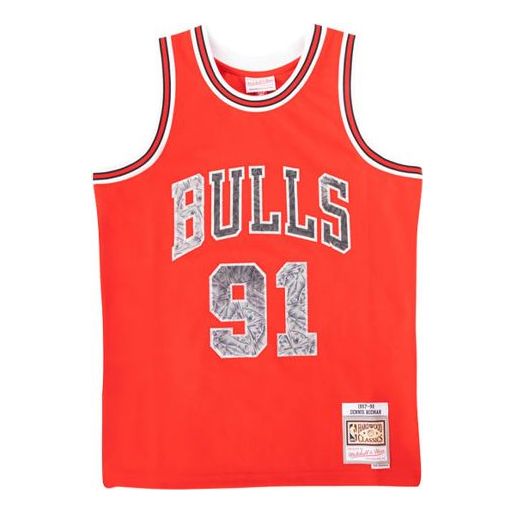 Mitchell & Ness NBA 75 SW 97-98 91 SMJY1202-CBU97DRDRED1