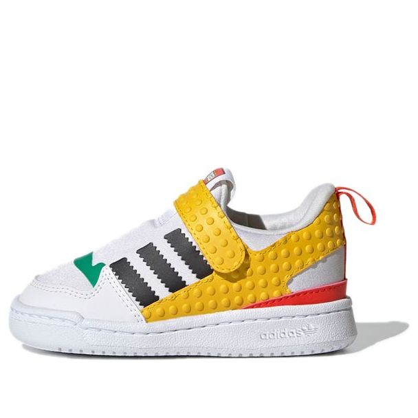 (TD) adidas LEGO x Forum 360 'White Equipment Yellow' Q46515