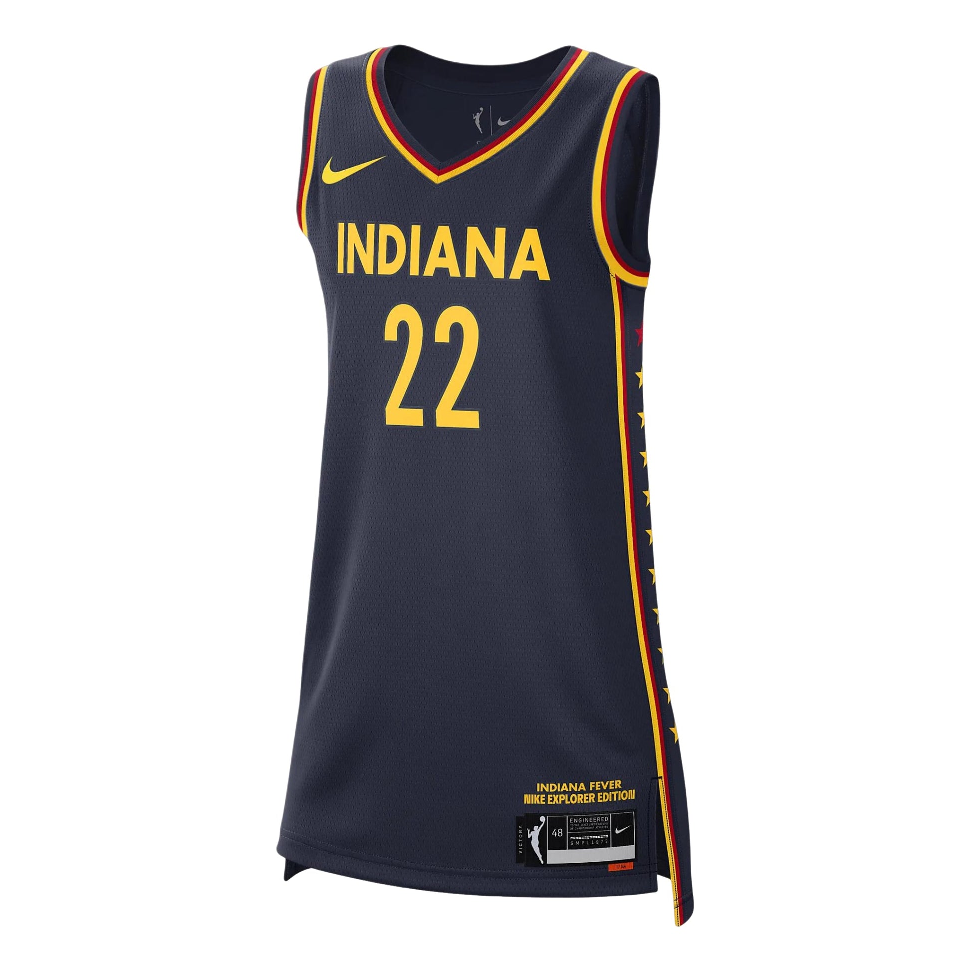 (WMNS) Nike Dri-FIT WNBA Indiana Fever Explorer Edition Victory Jersey 'Caitlin Clark' DJ4568-422