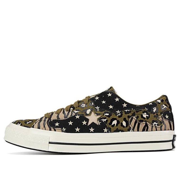 Converse One Star Zebra-stripe White/Black 168693C