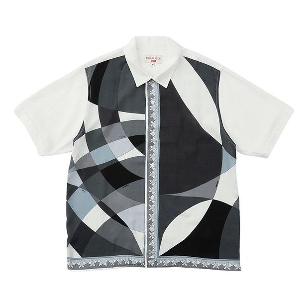 Supreme x Emilio Pucci S/S Shirt 'Black White Grey' SUP-SS21-785