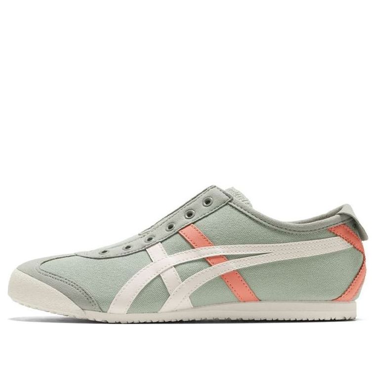 (WMNS) Onitsuka Tiger Mexico 66 Slip-On  'Cream Olive Green' 1182A087-301