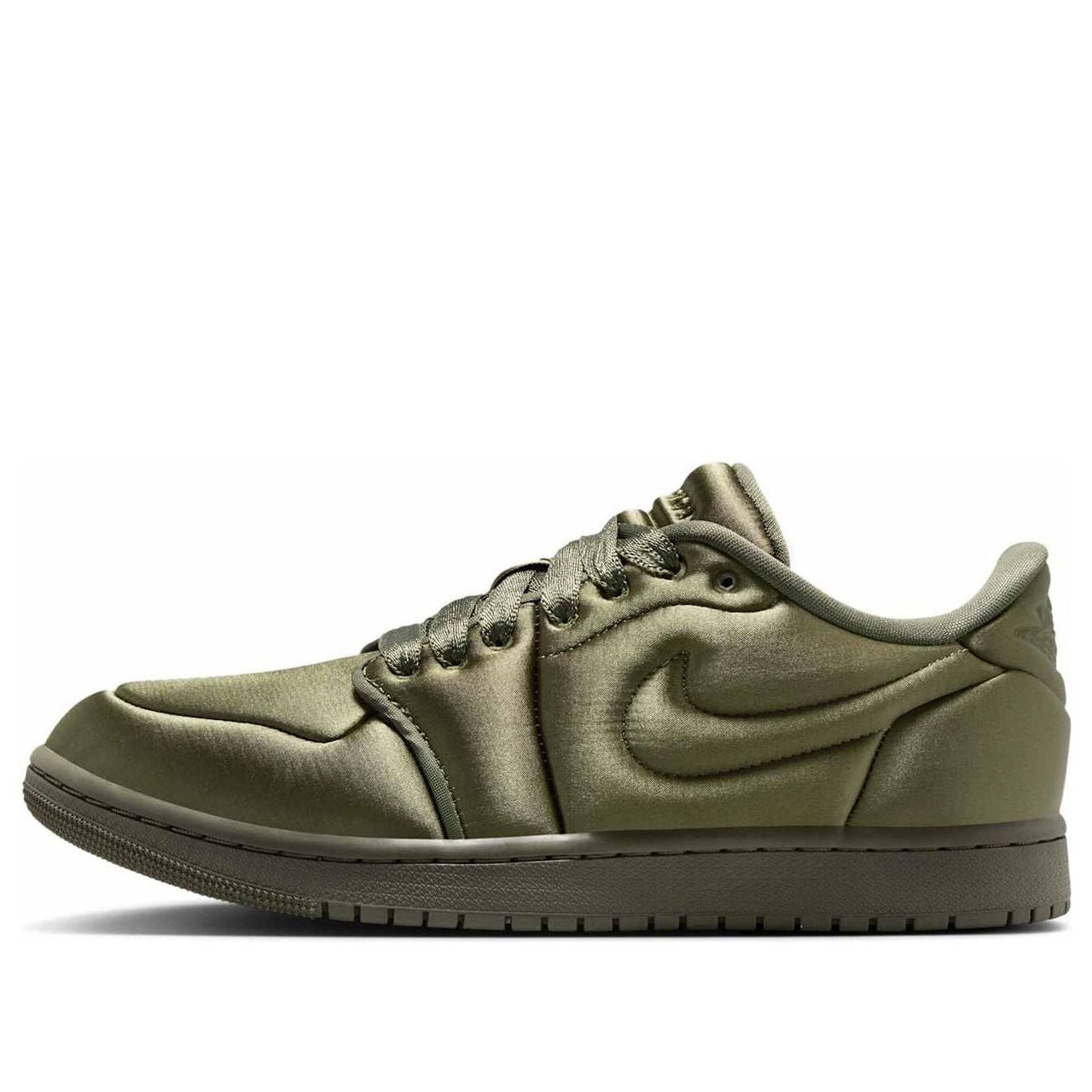 (WMNS) Air Jordan 1 Low Method of Make 'Satin Medium Olive' HF3969-201