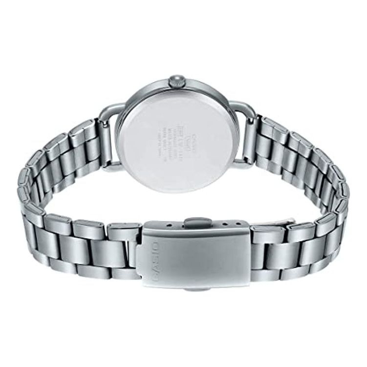 CASIO EDIFICE Quartz Waterproof Silver Analog LTP-E414D-1ADF