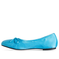Balenciaga Leopold Ballerina Shoes 'Turquoise' 742359W2H824000
