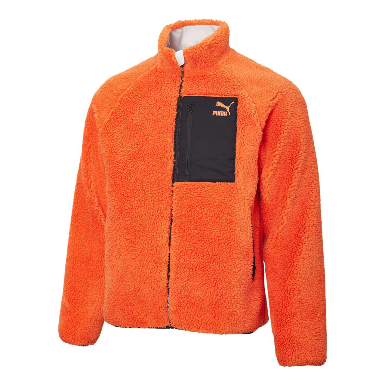 PUMA Iconic MCS Reversible Track Jacket 'Orange Black White' 530028-51
