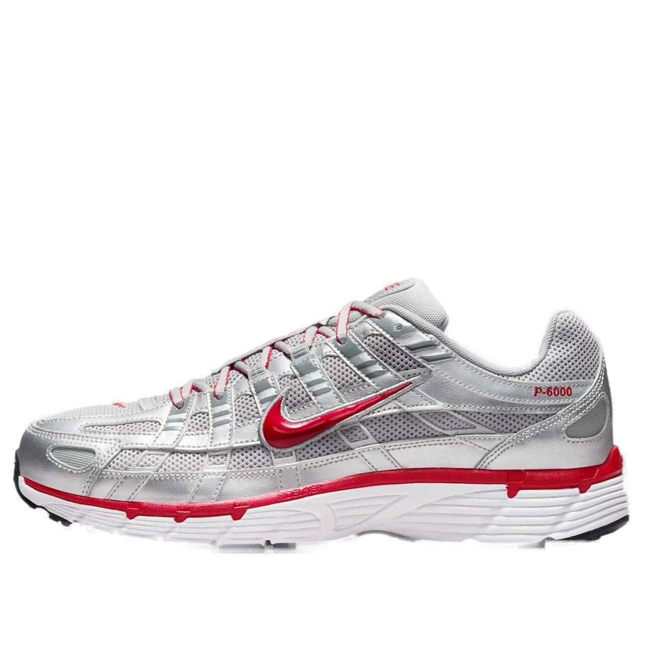 NIke P-6000 'Metallic Silver Cool Grey Red' CD6404-024