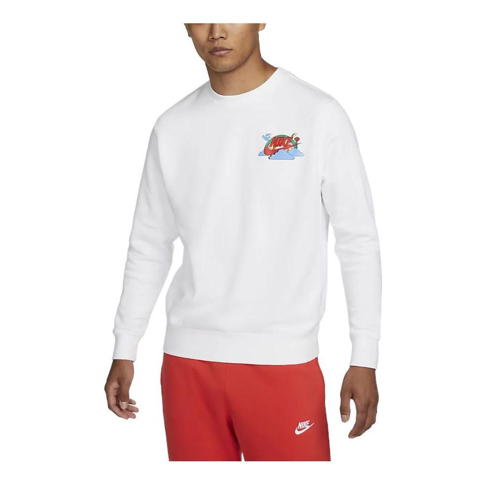 Nike Sportswear NSW Swoosh Spirit Fleece L/S Crew Tee DX6515-100