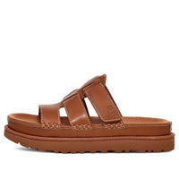 (WMNS) UGG Goldenstar Platform Slide 'Tan' 1154652-TAN