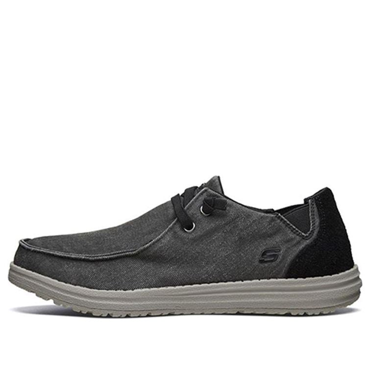 Skechers Melson Leisure Shoes Black 66387-BLK