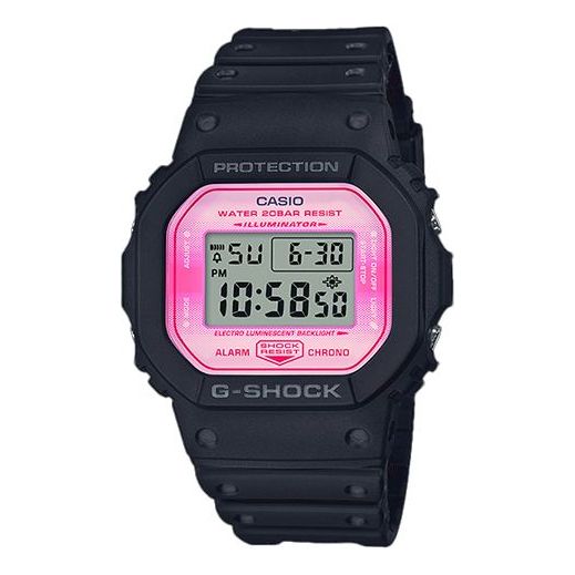 CASIO G-Shock Square 'Black Pink' DW-5600TCB-1