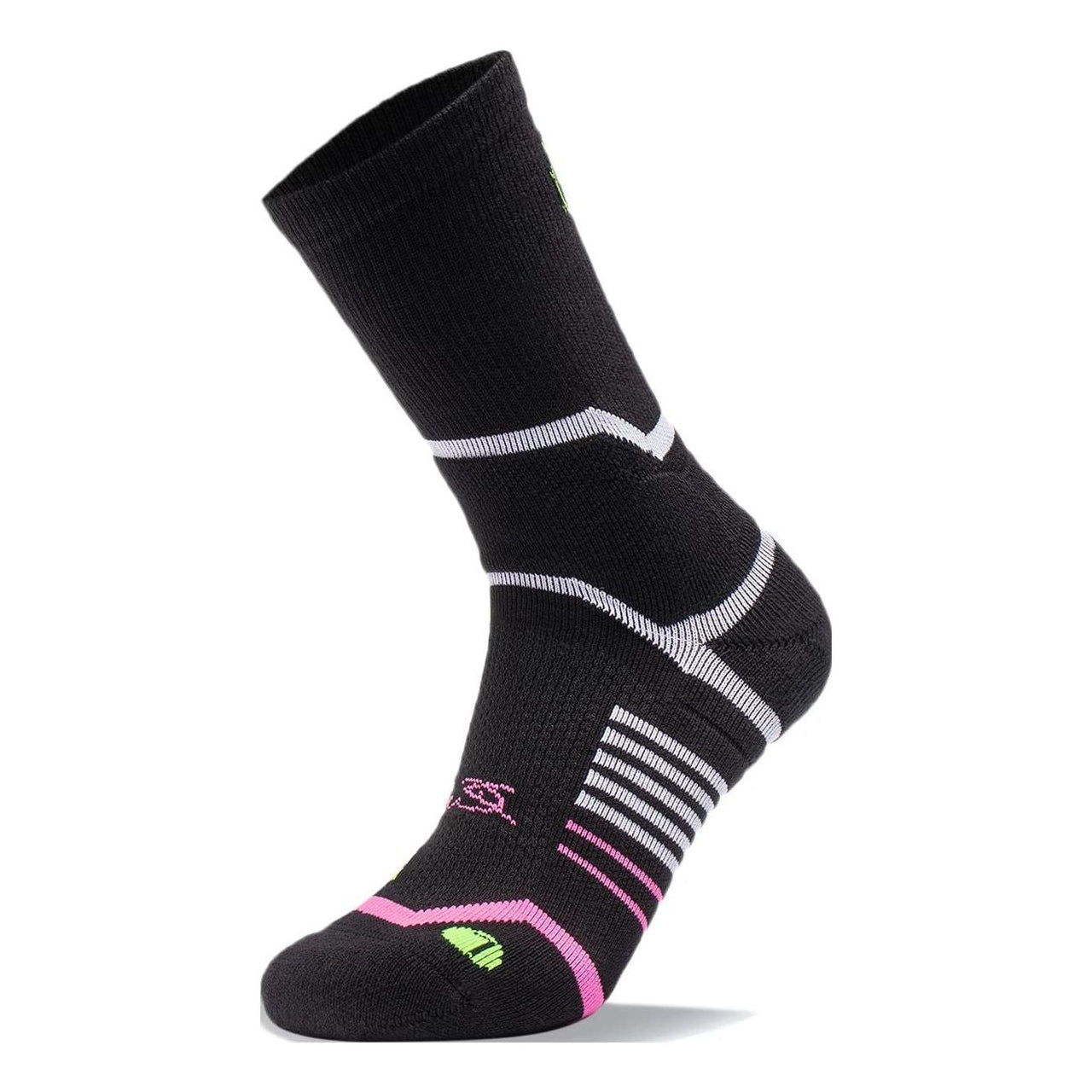 Li-Ning Way Of Wade Mid Cut Basketball Socks 'Black' AWLT063-3