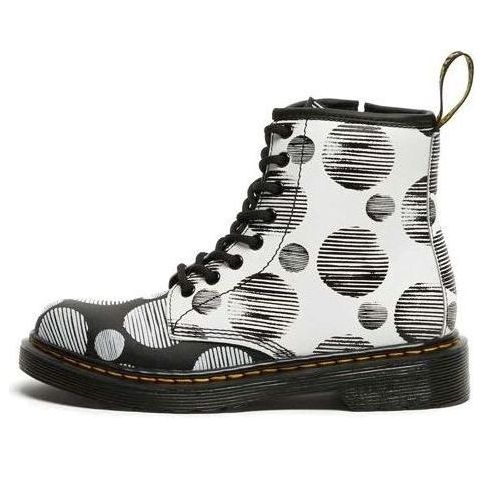 (PS) Dr.Martens Polka Dot Boots 'White Black' 27071009