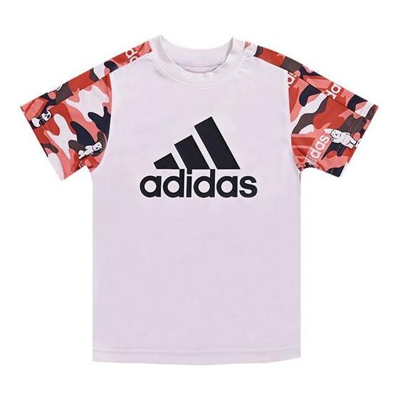 (PS) adidas Polyester T-Shirt 'Pink Red' IA8213