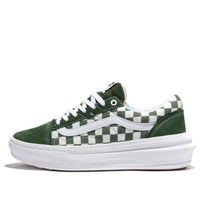 Vans Comfycush Checkerboard Old Skool Overt Cc Skate Shoes 'Green' VN000BWABXU