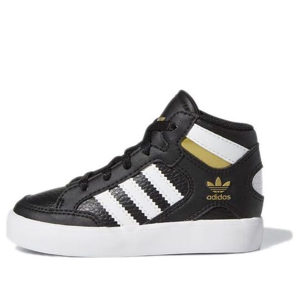 (TD) adidas Hard Court High 'Black Gold Metallic' FV5738