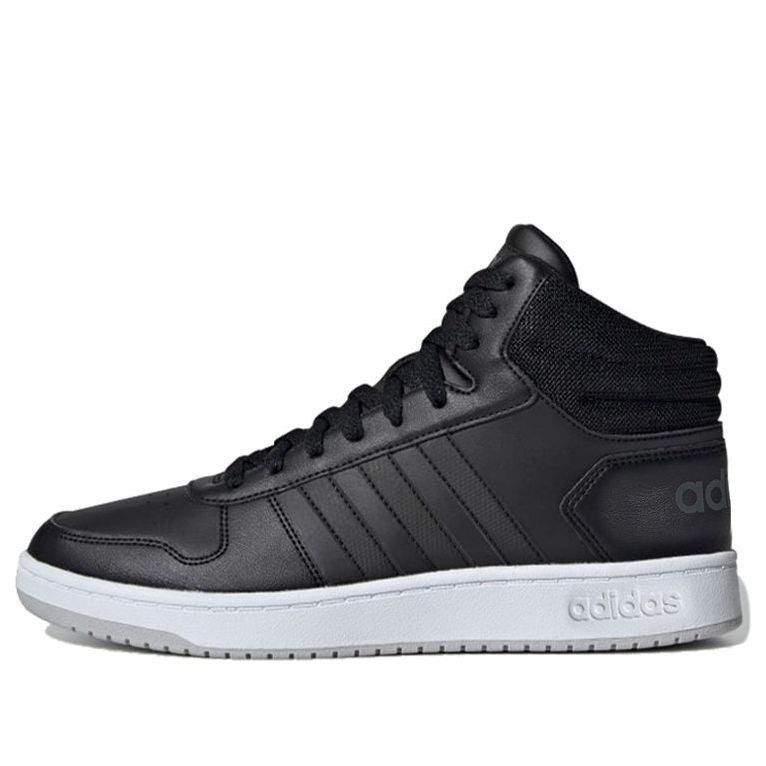 adidas Hoops 2.0 Mid 'Black Grey' EE7379