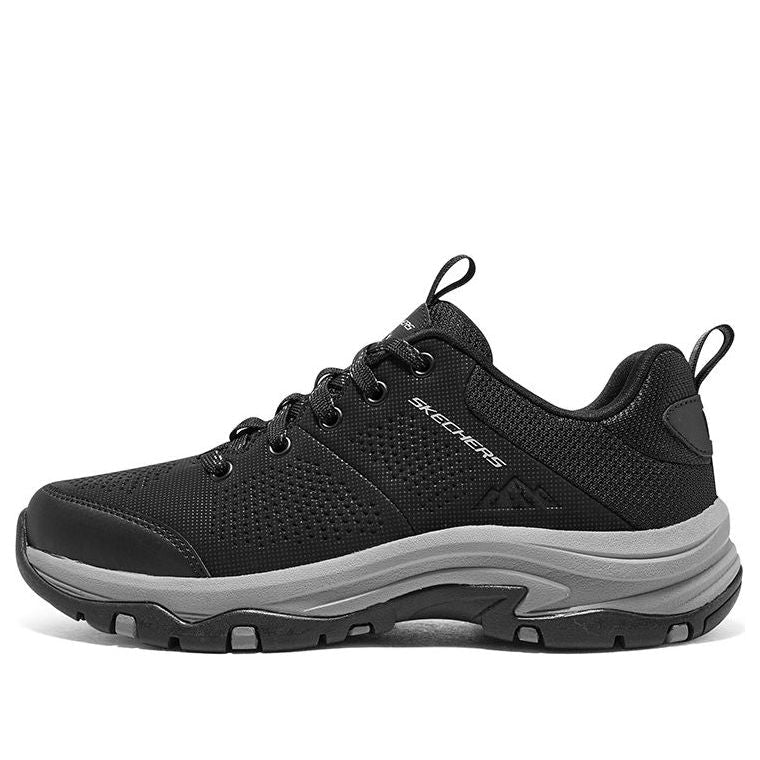 (WMNS) Skechers Relaxed Fit: Trego Trail Destiny 'Black Gray' 180006C-BKCC