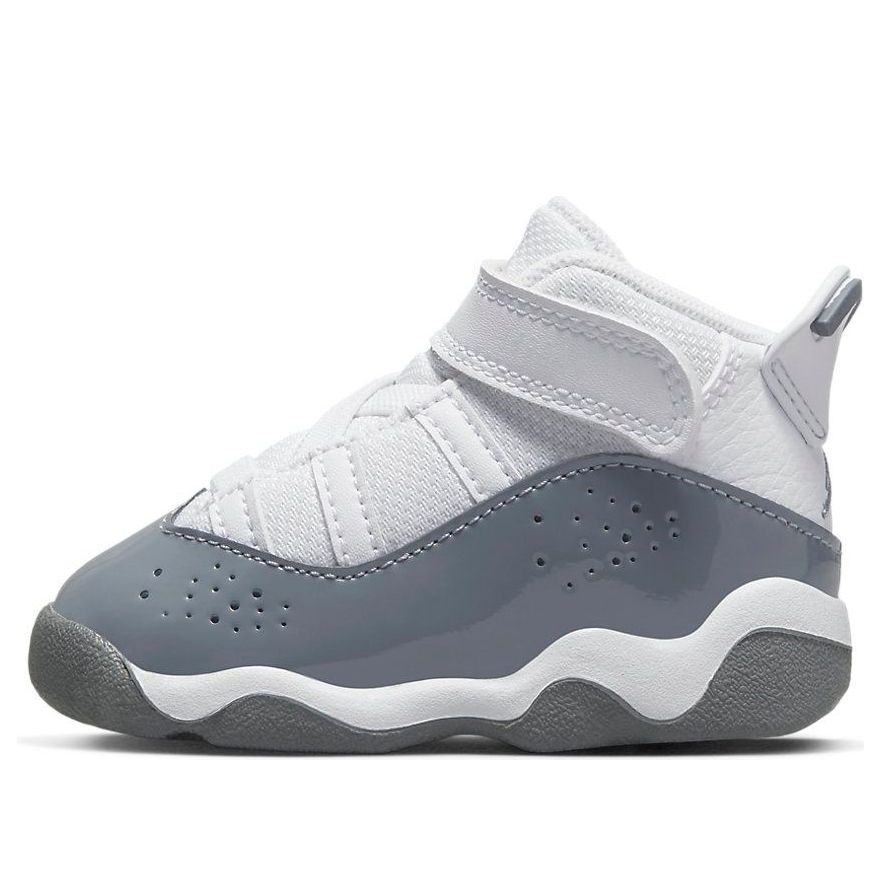 (TD) Air Jordan 6 Rings 'White Cool Grey' 323420-121