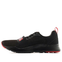 PUMA Wired Low-top Running Shoes Black/Red 366970-08