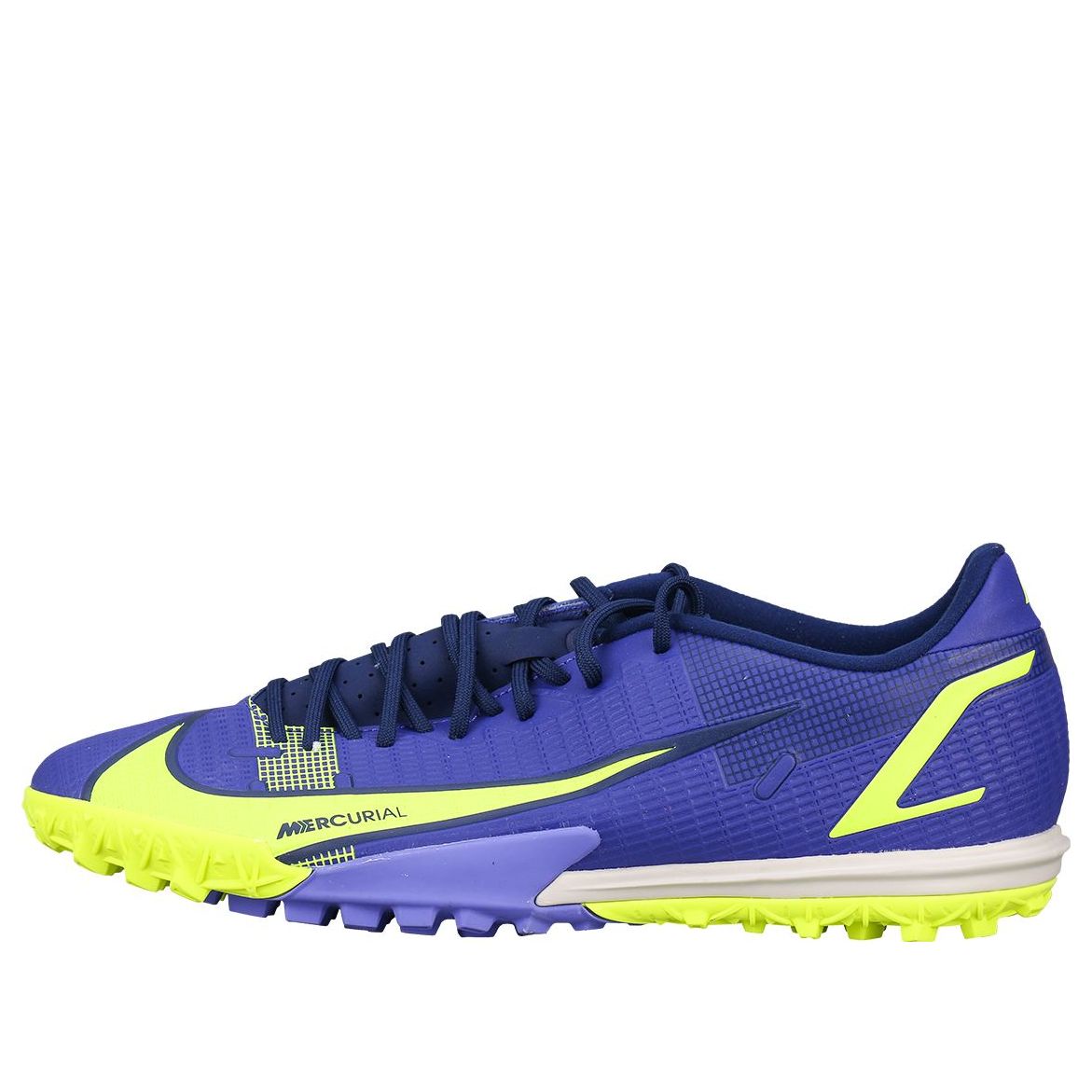 Nike Mercurial Vapor 14 Academy TF Turf 'Blue Yellow' CV0978-474