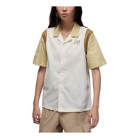 (WMNS) Air Jordan Button-Down Shirt 'White' DZ3341-133