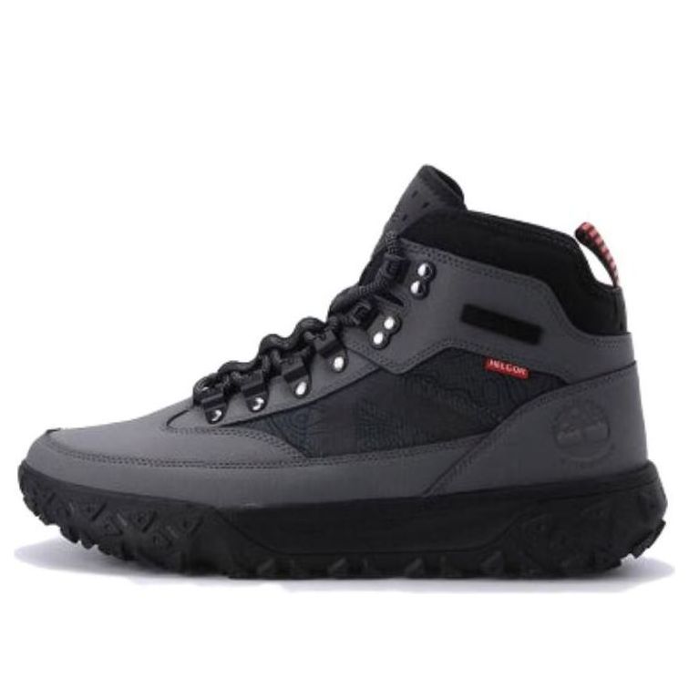 Timberland Greenstride Motion 6 Mid Fabric and Leather Waterproof Boots 'Grey' A67BG