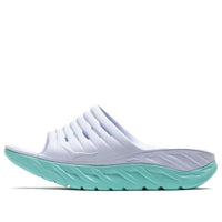 (WMNS) HOKA ONE ONE Recovery Slide 2 'White Blue Tint' 1099674-WBTN