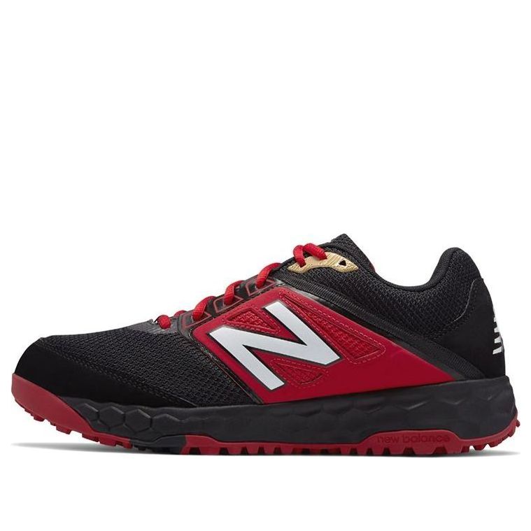 New Balance Fresh Foam 3000v4 Turf 'Black Red' T3000BR4