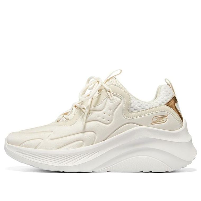 (WMNS) Skechers Bob's Sport Bobs Chaos Hi Shoes 'Cream White' 117513-OFWT
