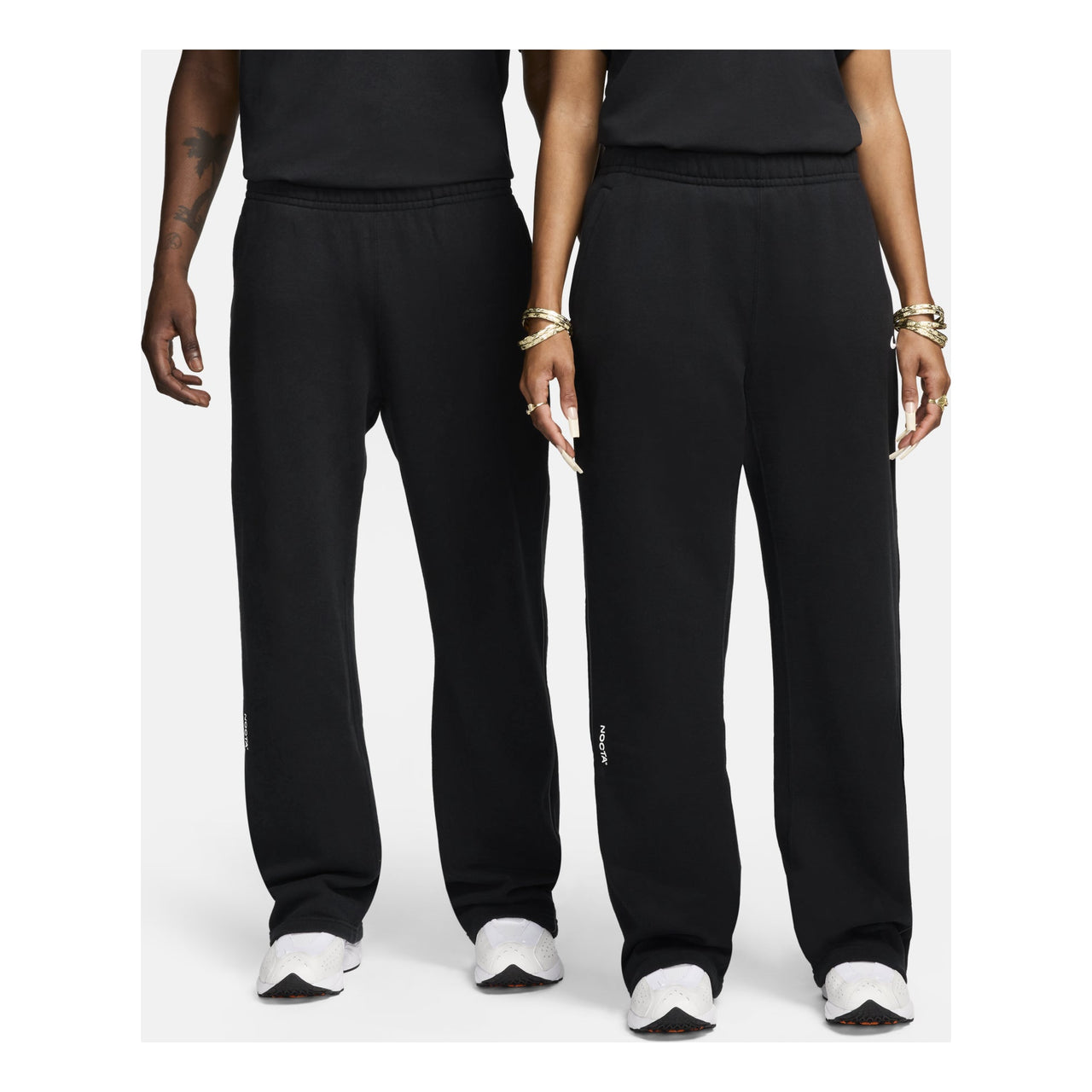 Nike x NOCTA Fleece CS Open-Hem Pant 'Black' FZ4675-010