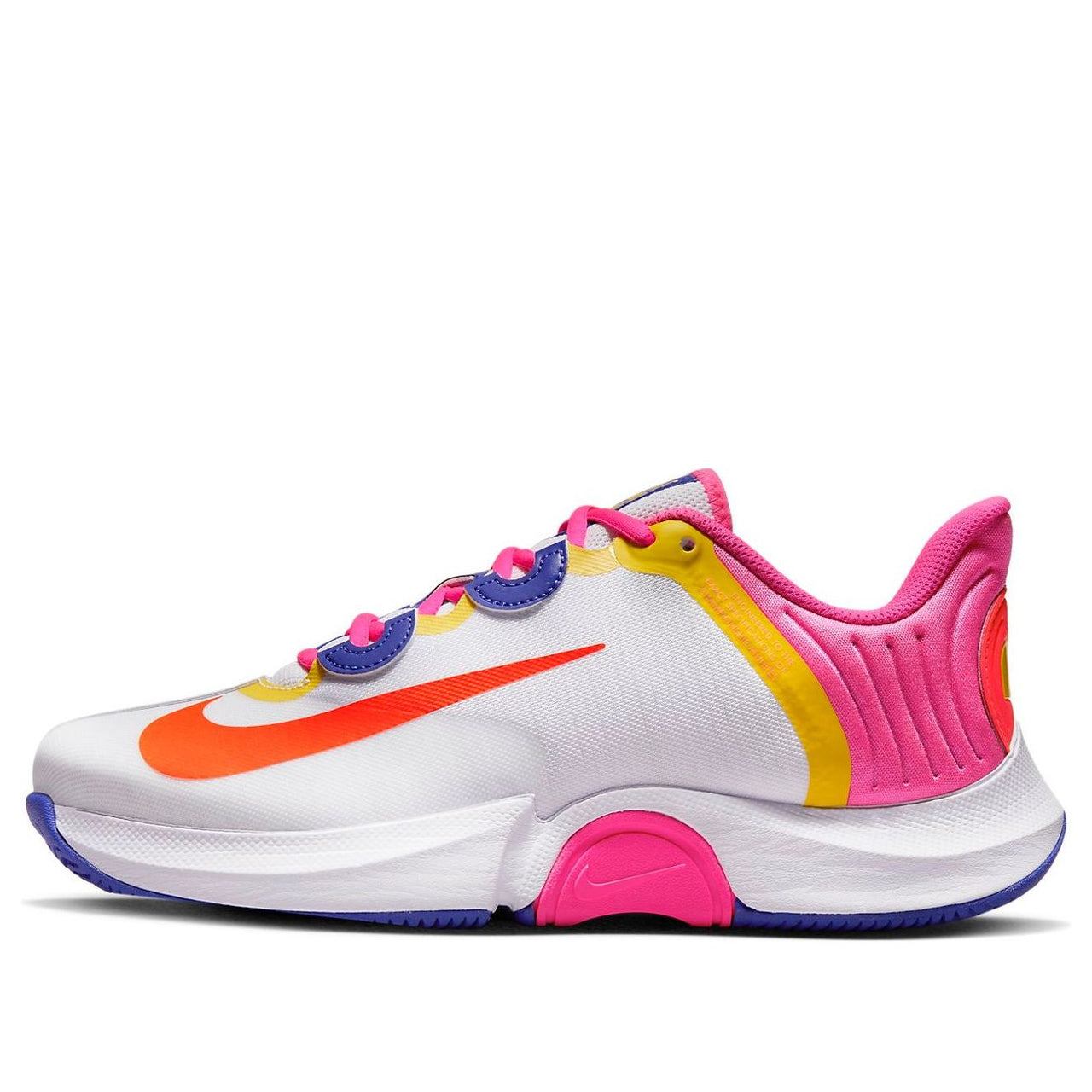 (WMNS) Nike x Naomi Osaka Court Air Zoom GP Turbo 'White Hyper Pink' DX8853-101