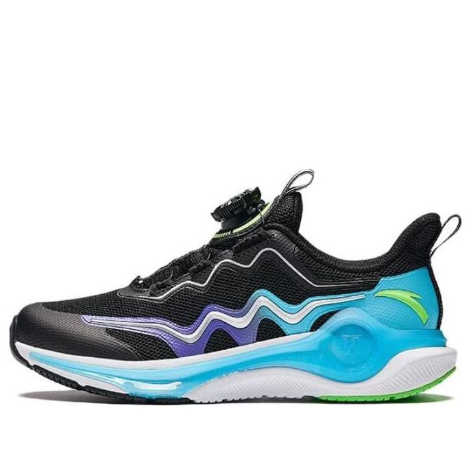 (GS) ANTA Running Series Sneakers 'Black Blue' A312425511-2