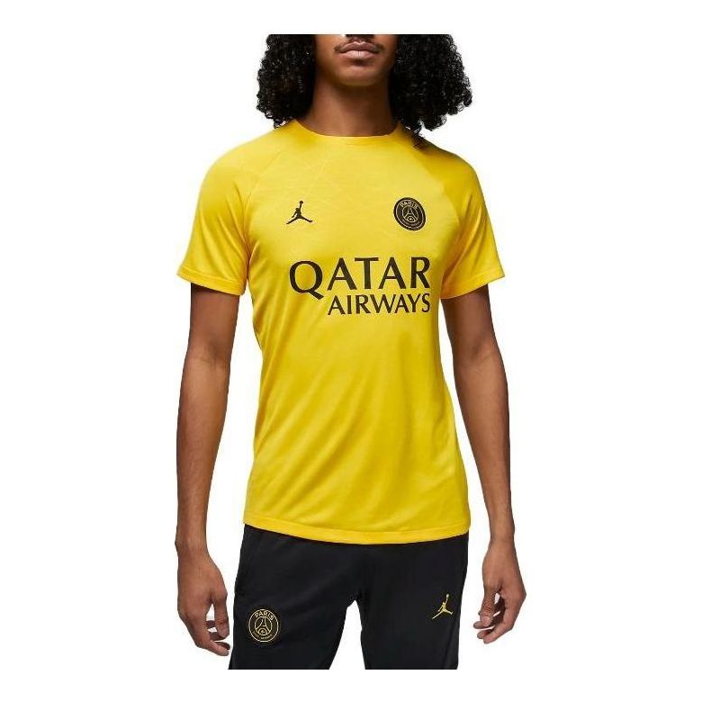 Air Jordan x Paris Saint-Germain Academy Pro Dri-FIT Top 'Tour Yellow' DR4906-720