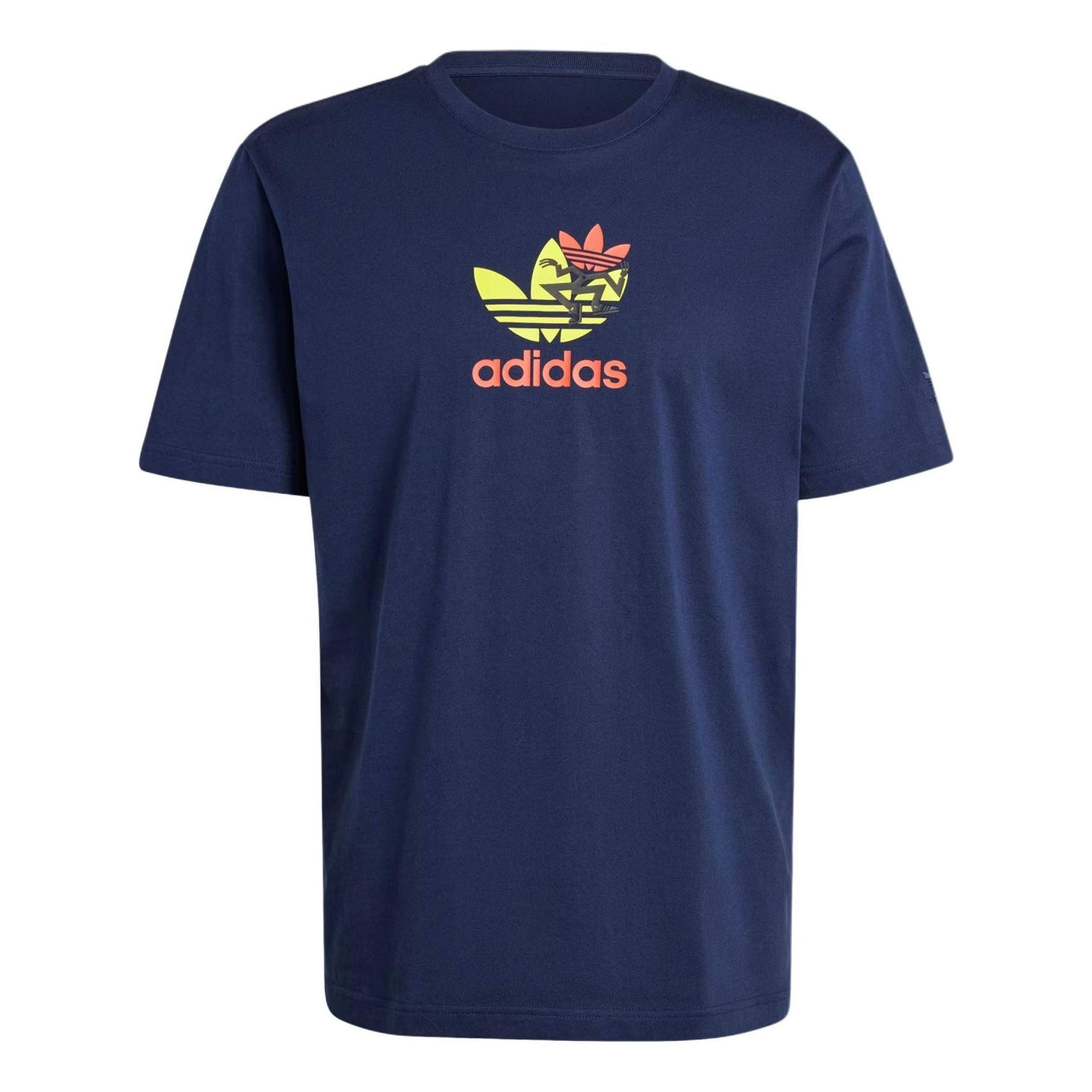 adidas Training Supply T-shirt Asia Sizing 'Dark Blue' IS0233