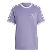 (WMNS) adidas Adicolor Classics 3-Stripes T-Shirt 'Purple' IB7411