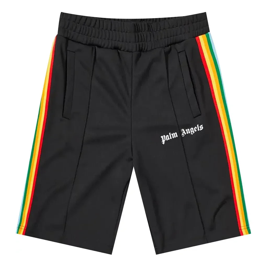 Palm Angels Rainbow Track Short 'Black' PMCB011E20FAB0061084
