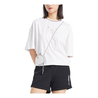 (WMNS) Li-Ning Sports Fashion Series Loose Sleeve Tee 'White' AHSQ246-3