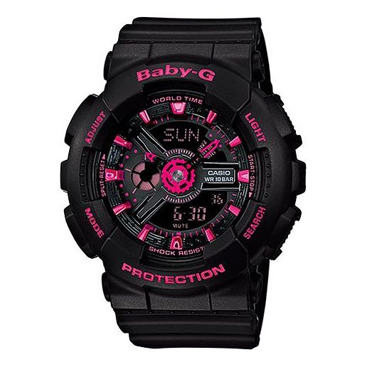 CASIO Baby-G 'Black Pink' BA-111-1A