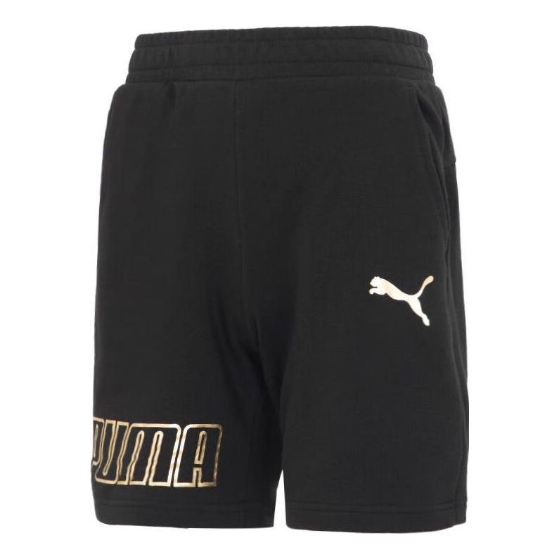 PUMA Logo Sports Shorts 'Black' 679675-51