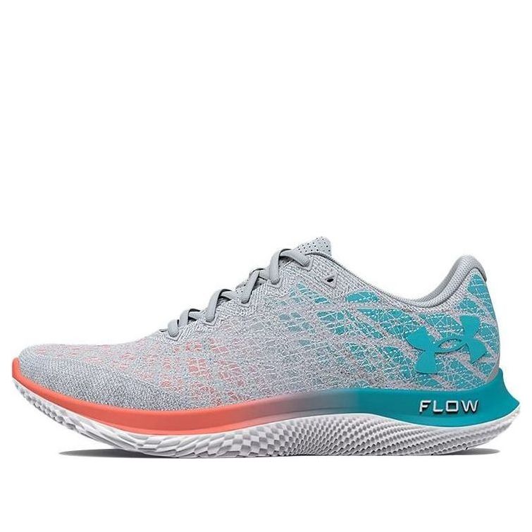 (WMNS) Under Armour Flow Velociti Wind 'Halo Grey Fresco Blue' 3024911-103
