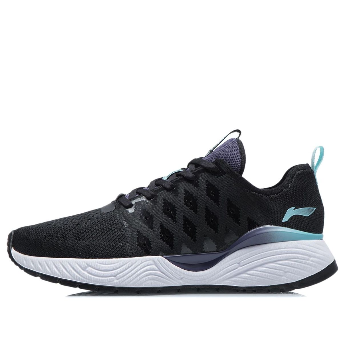 (WMNS) Li-Ning Soft Intermediate 'Black Mint Green' ARSR020-1