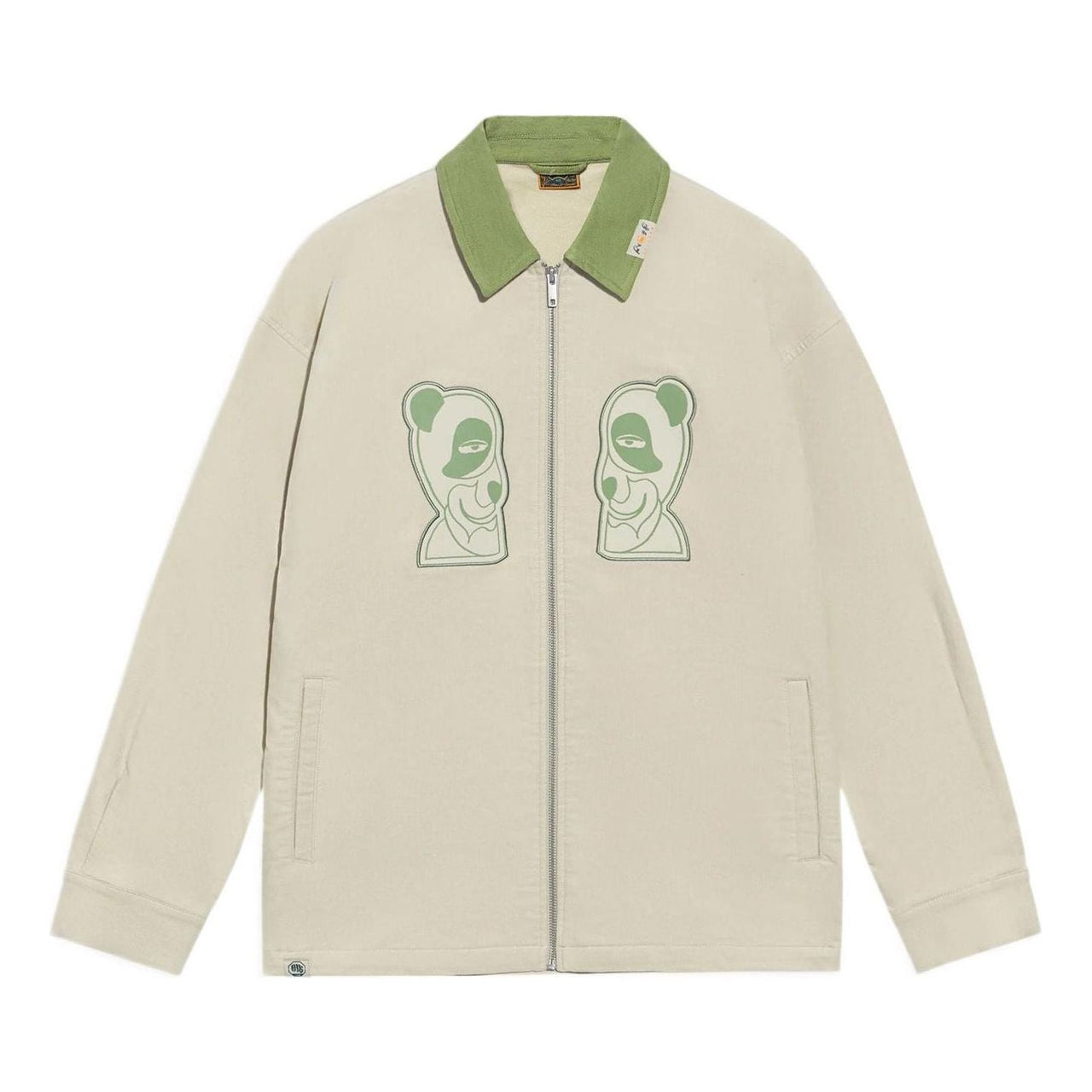 Li-Ning BadFive Pattern Loose Jacket 'Beige Green' AFDRA33-2